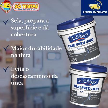 Imagem de Fundo Preparador de Paredes Due Pro 300 3,6L Eucatex Fosco