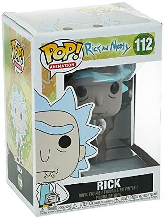 Imagem de Funko POP Animation: Rick & Morty - Rick Action Figure