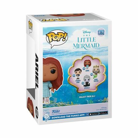 Funko pop ariel 1362 disney the little mermaid a pequena sereia Imagem de Funko pop ariel 1362 disney the little mermaid a pequena sereia