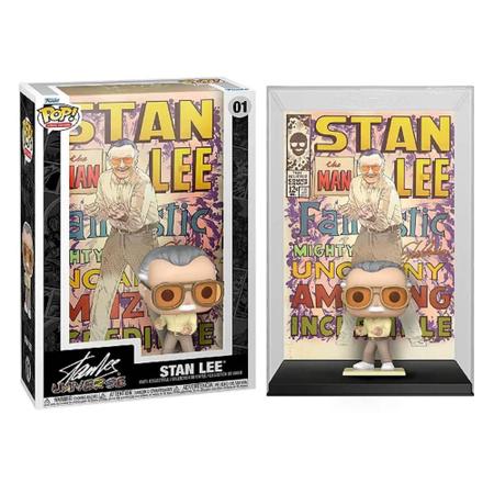 Imagem de Funko Pop Comic Covers Marvel 01 Stan Lee