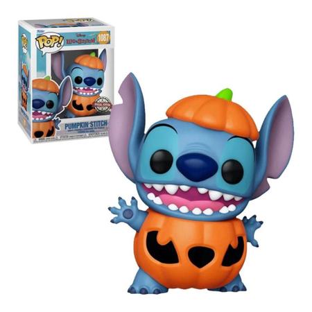 Imagem de Funko Pop Disney Lilo & Stitch 1087 Pumpkin Stitch Special Edition