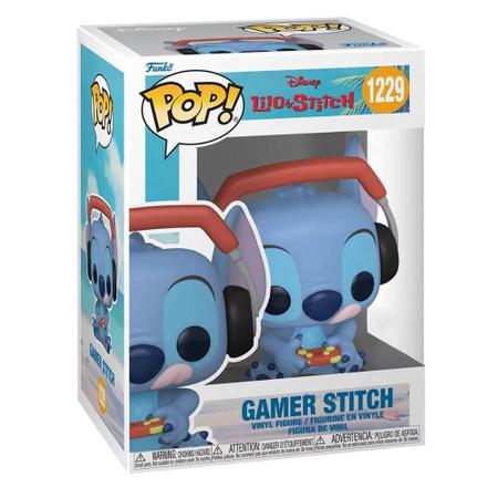 Funko Pop Disney Lilo Stitch 1229 Gamer Stitch Funko