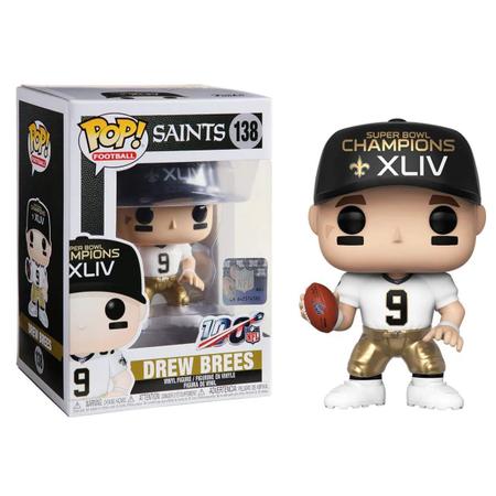 Funko Pop Drew Brees 138 Pop Football Saints Nfl Funko