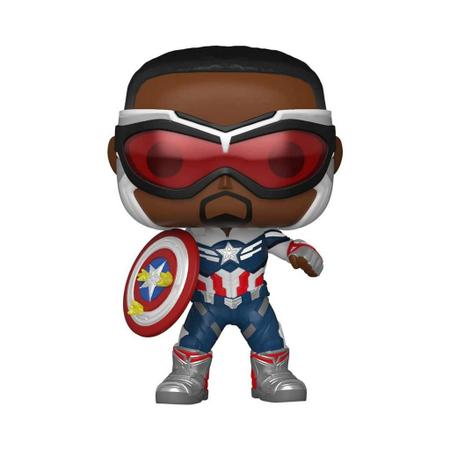 Imagem de Funko Pop Falcon And The Winter Soldier 818 Captain America