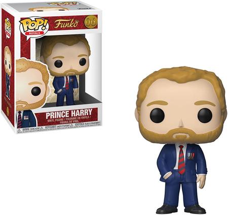 Imagem de Funko POP!: Família Real - Príncipe Harry Figura Colecionável, Multicolorido, 3,75 polegadas