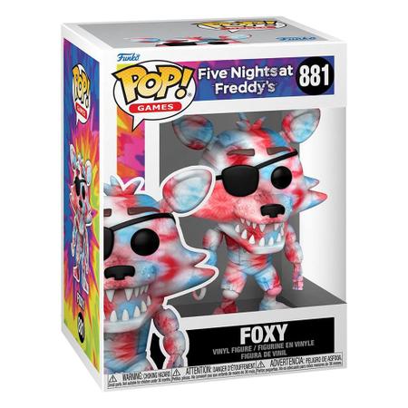 Imagem de Funko pop five nigths freddy tie dye - foxy 881