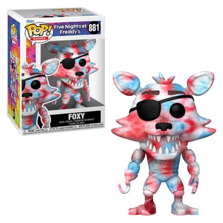 Imagem de Funko pop five nigths freddy tie dye - foxy 881