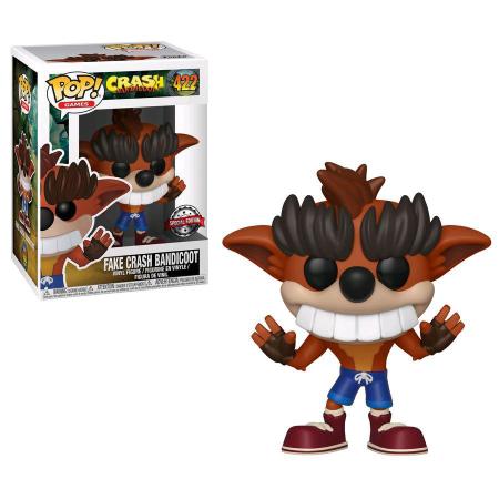 Imagem de Funko Pop Games: Crash Bandicoot 2 -Fake Crash Bandicoot 422