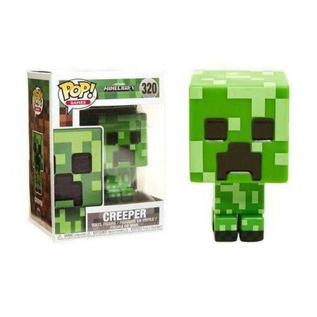 Funko Pop! Games Minecraft Creeper 320 Original Colecionavel - Moça do Pop  - Funko Pop é aqui!