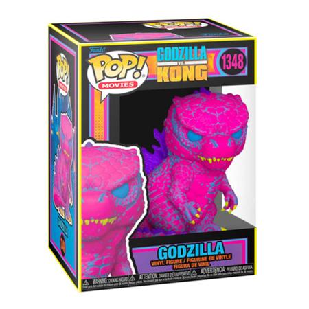 Imagem de Funko POP! Godzilla vs Kong Blacklight Godzille 3.75" Vinho