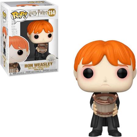 Imagem de Funko Pop Harry Potter 114  Ron Puking Slugs w/ Bucket