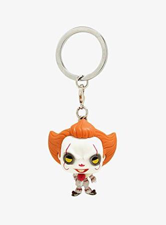 Imagem de Funko Pop Keychain: Horror It - Pennywise com Balão Figura Colecionável, Multicolor