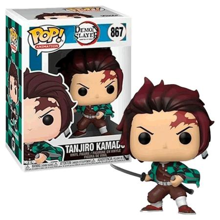 Boneco Funko Pop Demon Slayer Tanjiro Kamado 867 Original - Pop Aqui!