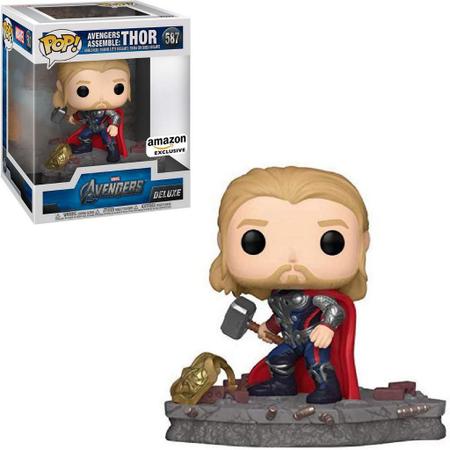 Imagem de Funko Pop Marvel Avengers 587 Thor Assemble Deluxe