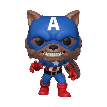 Imagem de Funko Pop! Marvel: Capitão America - Capwolf 882 *SDCC*