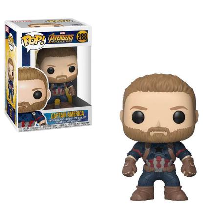 Imagem de Funko Pop Marvel Capitão América Vingadores Guerra Infinita 288