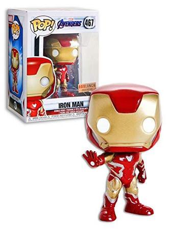 Imagem de Funko Pop! Marvel Vingadores: Ultimato Homem de Ferro Exclusivo Figura Bobble-Head de Vinil