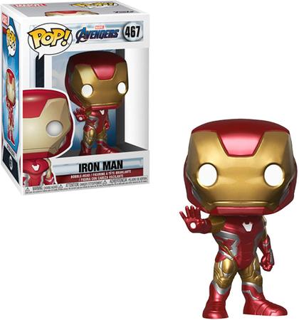 Imagem de Funko Pop! Marvel Vingadores: Ultimato Homem de Ferro Exclusivo Figura Bobble-Head de Vinil