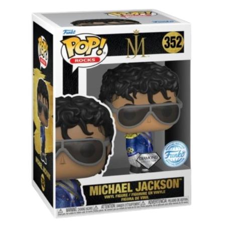 Imagem de Funko Pop Michael Jackson Diamond 352 Pop! Rocks Exclusive