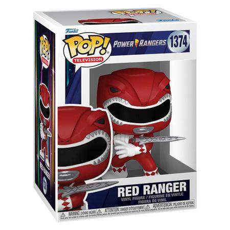 Imagem de Funko Pop Power Rangers Red Ranger 1374