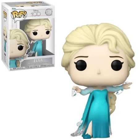 Funko Pop Princesa Elsa 1319 Pop! Disney 100th - Funko - Magazine Luiza