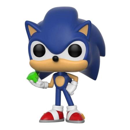 Imagem de Funko Pop Sonic 284 Sonic With Esmerald 