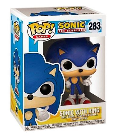 Imagem de Funko Pop Sonic Sonic With Ring 283