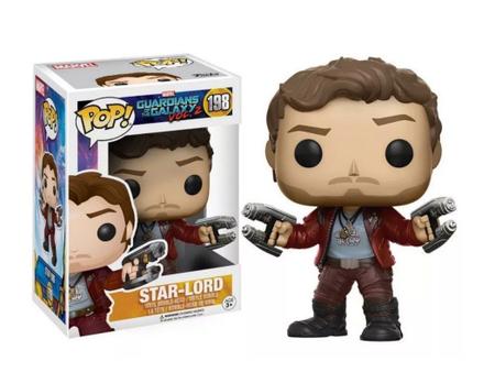 Funko Pop! Guardiões da Galáxia - Star Lord #198