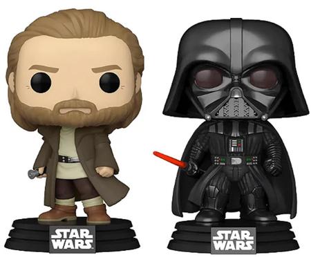 Imagem de Funko Pop! Star Wars Obi-Wan Kenobi & Darth Vader 2 Pack Exclusivo