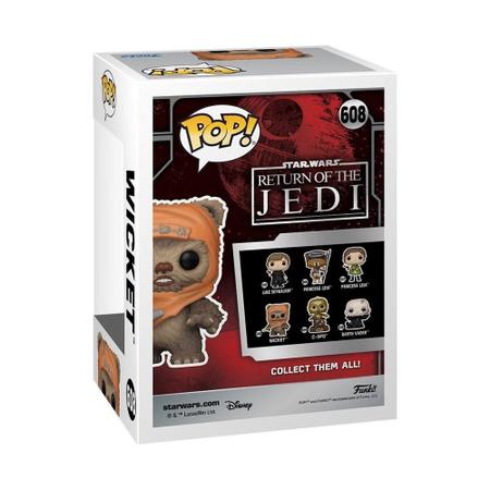 Funko Pop Star Wars Wicket 608 Imagem de Funko Pop Star Wars Wicket 608
