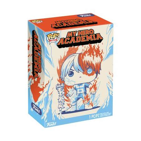 Imagem de Funko Pop! Tee encaixotado: My Hero Academia - Shoto Todoroki - 