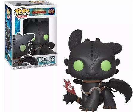 Funko Pop Toothless 686 Banguela Como Treinar Seu Dragão Imagem de Funko Pop Toothless 686 Banguela Como Treinar Seu Dragão