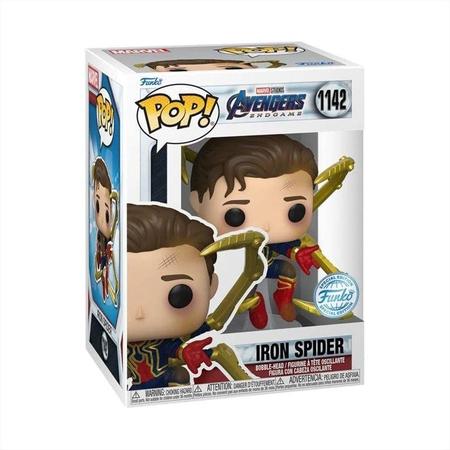 Imagem de Funko Pop! Vingadores: Ultimato - Aranha de Ferro 1142