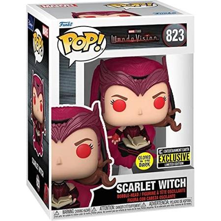 Imagem de Funko Pop! WandaVision - Escarlate Brilha Escuro