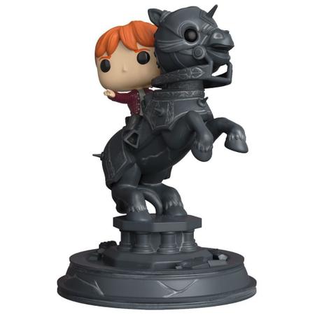 Funko Rony Weasley no Cavalo de Xadrez Bruxo - Harry Potter