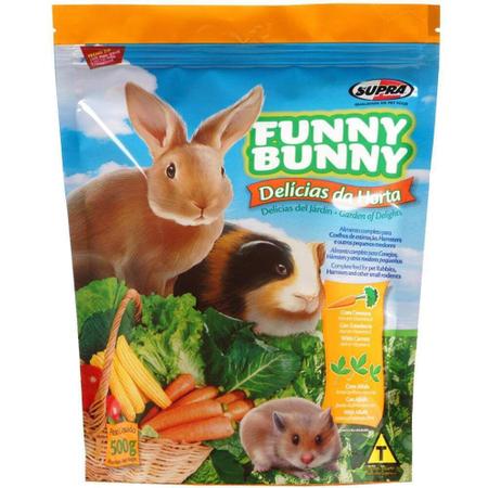 Imagem de Funny Bunny Ração Delícias da Horta - 500g