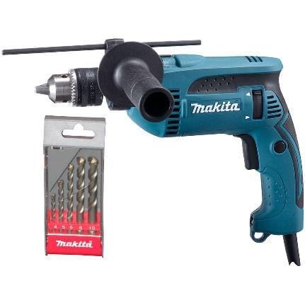 Imagem de Furadeira de Impacto 13MM 760W HP1640 127V com Kit de Brocas Makita