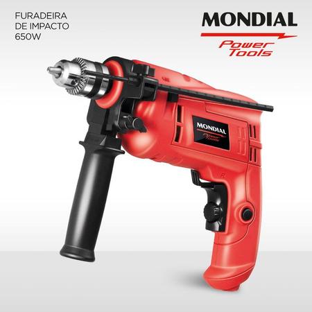 Imagem de Furadeira de Impacto 220V 3/8 Mondial 650W NFFI 07 