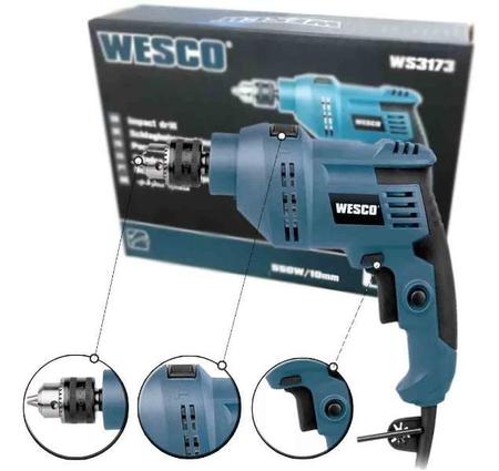 Imagem de Furadeira de Impacto 3/8" 550W WS3171 220V Wesco