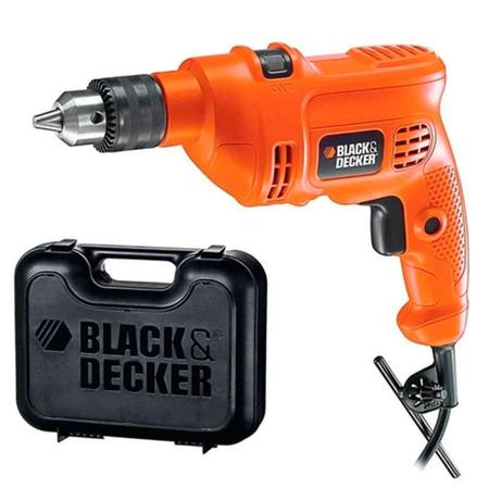 Imagem de Furadeira de Impacto 560W 3/8 POL com Maleta e Kit 9 Brocas TM500KB9-BR BLACK & DECKER