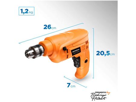 Imagem de Furadeira de Impacto Mondial 550W Velocidade