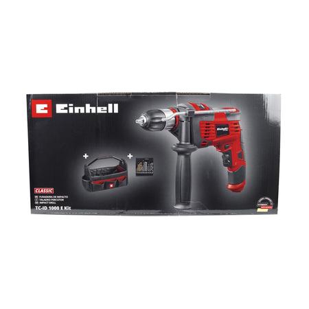 Furadeira de Impacto - Tc-id 1000 e Kit Novo, 220v - Einhell Imagem de Furadeira de Impacto - Tc-id 1000 e Kit Novo, 220v