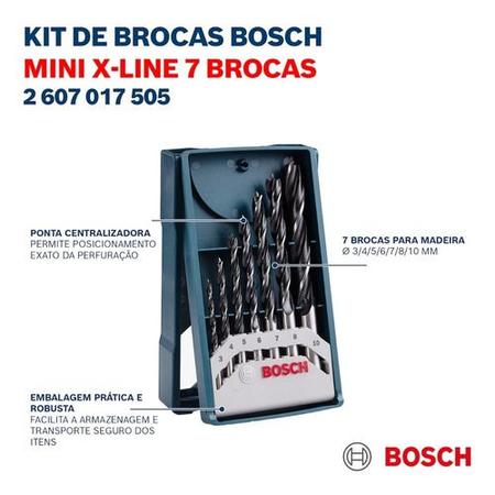Imagem de Furadeira Impacto Bosch 13mm Gsb 16re 850w Kit Brocas 110v