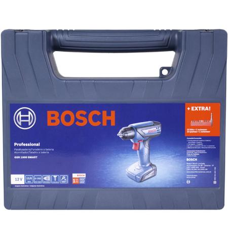 Imagem de Furadeira / Parafusadeira a Bateria 12V GSR 1000 Smart Bivolt - BOSCH