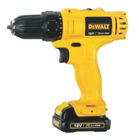 Imagem de Furadeira Parafusadeira Dewalt Dcd700 C2 Bivolt 12v Bateria