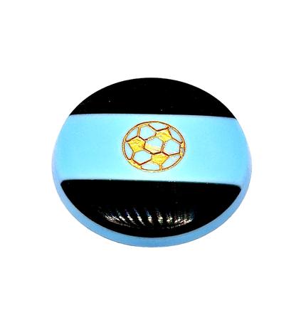 Imagem de Futebol De Botão bola azul e preto