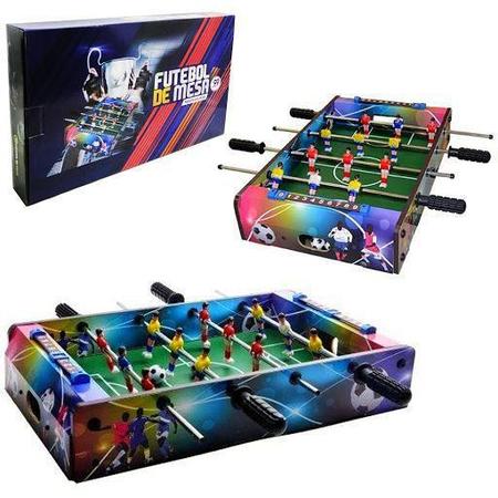 Brinquedo Mini Pebolim Totó Futebol De Mesa Criança 2 Player - 99 Toys -  Mini Pebolim - Magazine Luiza