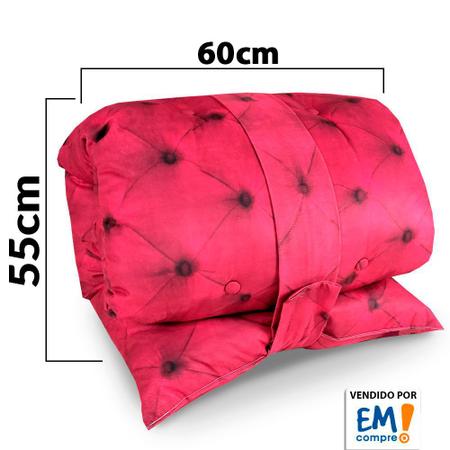 Imagem de Futon Dobrável de Espuma Solteiro Pink - Emcompre