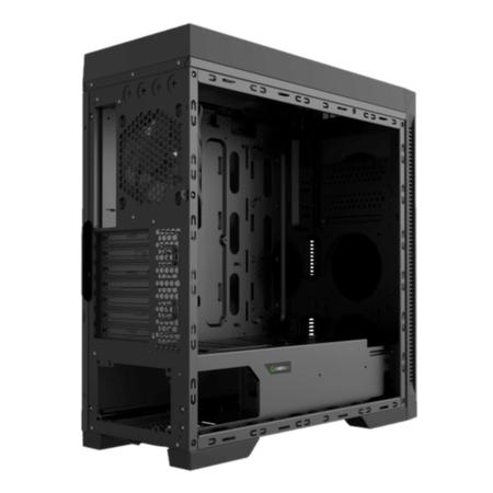 Gabinete Gamer GameMax Infinit M908 GGM RGB, Mid Tower, Com 3 Fans, Lateral  Acrílico, Black, Sem