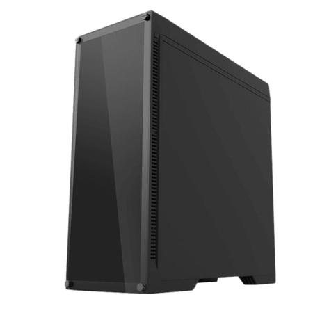 Gabinete Gamer GameMax Infinit M908 GGM RGB, Mid Tower, Com 3 Fans, Lateral  Acrílico, Black, Sem Fonte